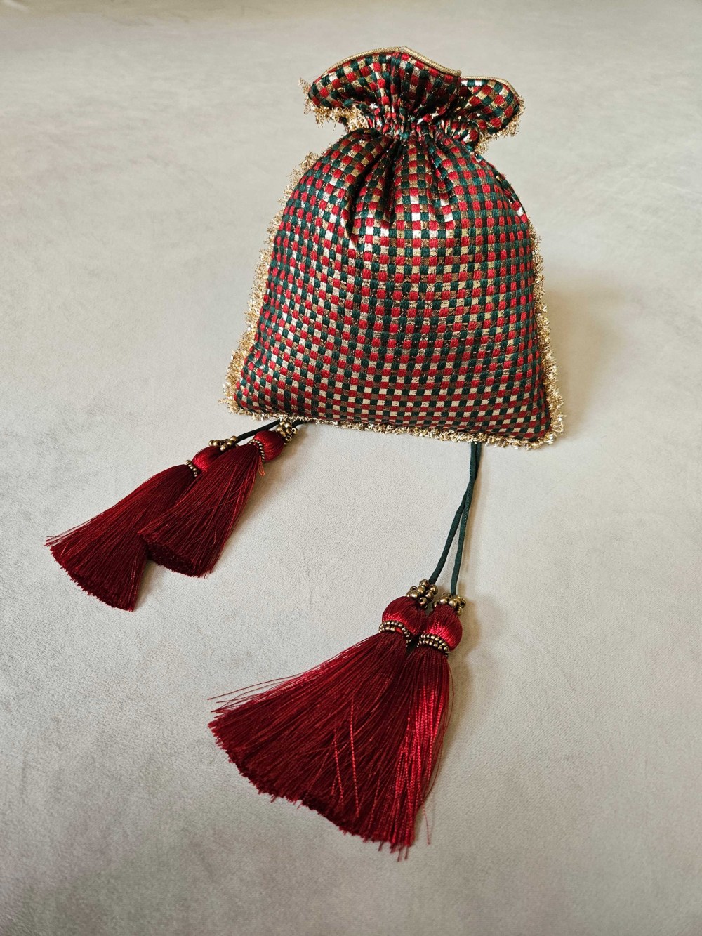 The Plaid Piper Bag